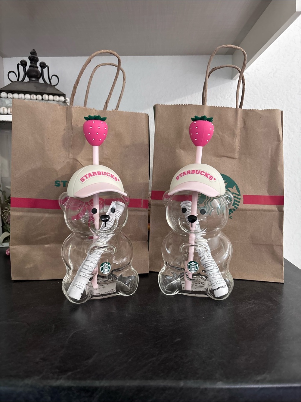 Starbucks Bear Cups Set Of 2